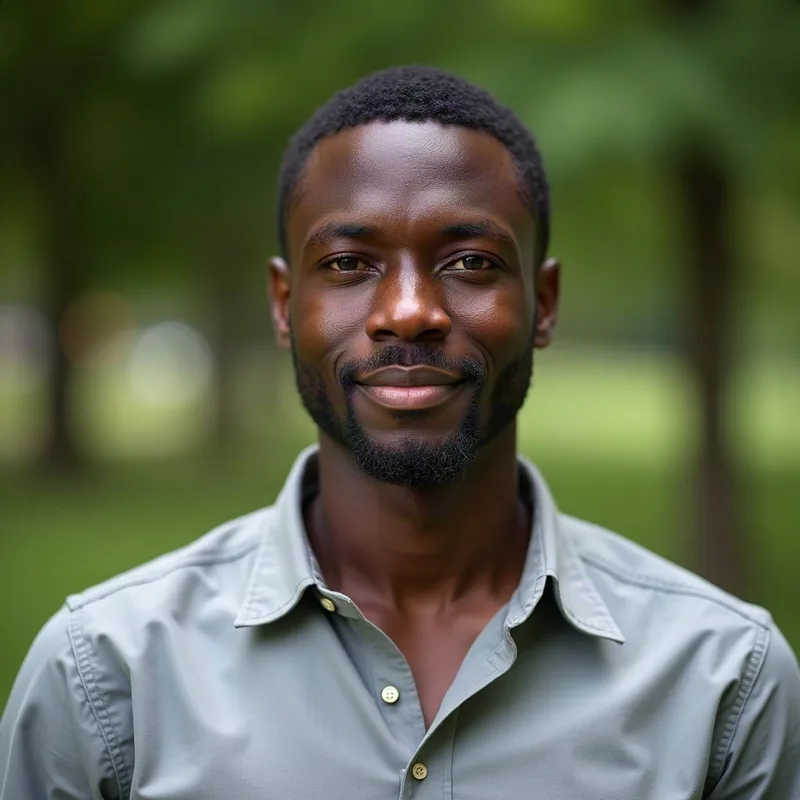 Kwame Asante, Men 21–35, Ghana — Global Top Face