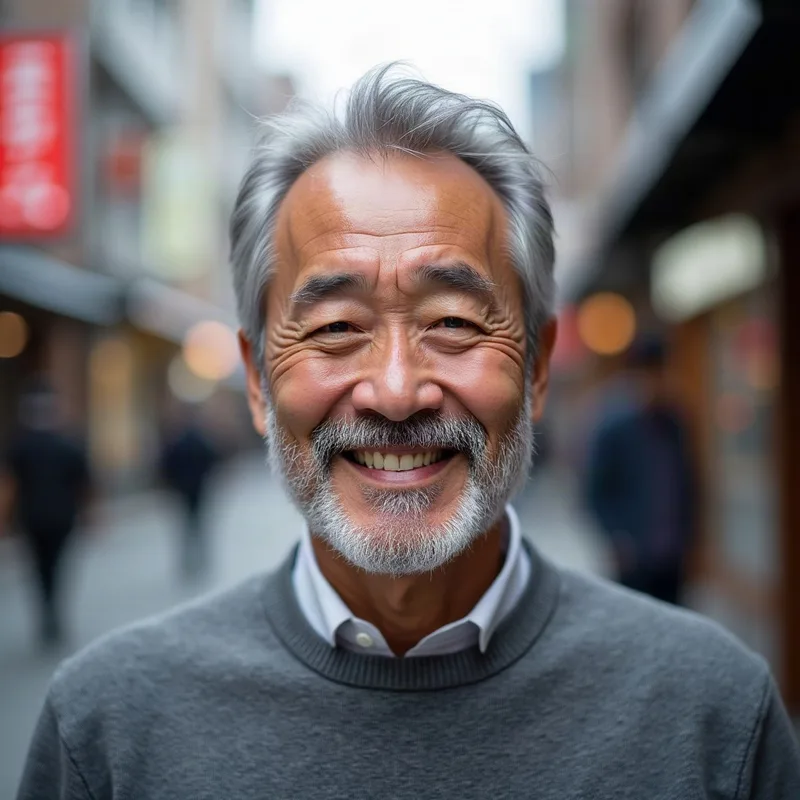 Takeshi Mori, Men 52+, Japan — Global Top Face